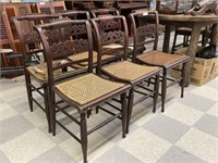 6 Vermont Country Sheraton Dining Chairs