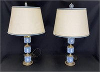 Pair of Wedgwood Table Lamps