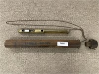 Tanigo Scope Brass Instrument in Wooden Case