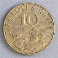 Peru 10 Soles do Oro 1969