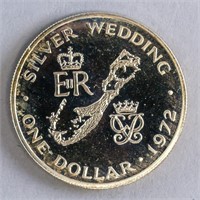 Bermuda 1972 Silver Wedding Proof
