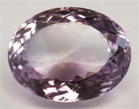 26.20ct Oval Cut Yellow Natural Ametrine ITLGR
