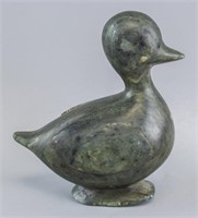 Canadian Hardstone Carved Duck