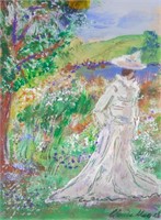 Signed Claude Monet Stamped Giverny Part Vernon