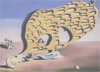 Spanish Offset Lithograph Signed Dali 55/225