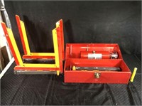 TOOLBOX WITH FIRE EXTINQUISHER, REFLECTORS &
