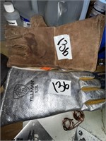 Tillman welding gloves 822L & Leather gloves lot