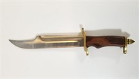 Stainless Steel Bowie Knife Replica (14 1/2" L)