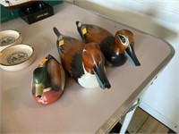 Wooden ducks