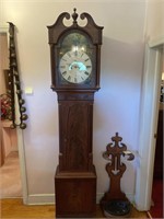 Antique ansonia grand fathers clock