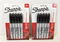 Sharpie: Fine Permanent Markers (x2 packs)