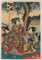 Utagawa Kunisada II Tenmangu