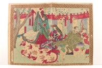 Toyohara Chikanobu Diptych Woodblock Print