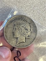 1923 Peace Silver Dollar