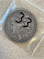 1890 O Morgan Dollar