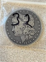 1896 O Morgan Dollar