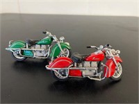 maisto indian motorcycle Green & red