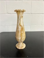Onyx vase beautiful heavy