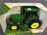Ertl John Deere 7600 Tractor w/ MFWD-1/16th Scale-