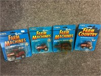 Lot of 4 Ertl Case 1/64 Scale in Packages