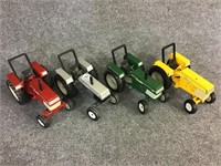 Lot of 4 White American 60 Tractors-1/16th Scale