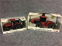 Lot of 2 Case International 1/32nd Scale Tractors