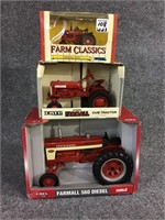 Lot of 3 Farmall Tractors in Boxes Including