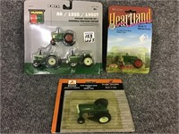 Lot of 3 Tractors in Packages Including Ertl