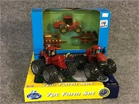 Lot of 4 Toys Including 7 Piece Farm Set-Country