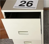 2 drawer file cabinet