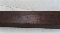 Antique Wood Pipe&Fitting 4x4x8"