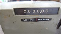Vintage Monroe Sweda Cash Register 18x14x9"