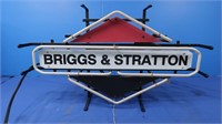 Briggs&Stratton Neon Lighted Sign-works
