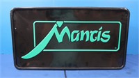 Mantis Plastic Lighted Sign