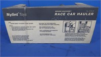 NIB B&S 1998 Sound Machine Race Car Hauler-