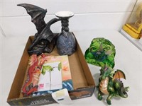 Dragon Lot incl Figures , Picture Frame, etc