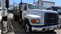 1999, Ford E450CC, diesel, 22 ft. stake body,