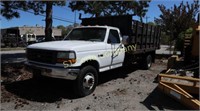 1994, Ford CB Super Cab, diesel, 14 ft. stake