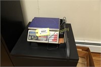 Paper cutter, Digital scale and Printer cabinet