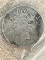 1923 Peace Silver  Dollar