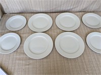 Sur la Table Salad Plates (4), Dinner Plates (4)