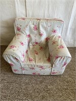 Small Pottery Barn Kids Chair with washable cover
