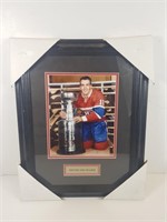 NHL's Henri Richard Framed Photo (19 1/4" x 15")
