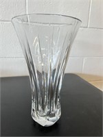 Crystal vase 11 inches