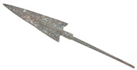 Ancient Viking Longshot Bronze Battle Arrowhead