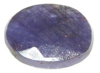 1.74 ct Oval Cut Colour Enhanced Sapphire