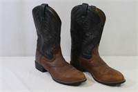 Vtg. Ariat Men's Leather Cowboy Boots 12D