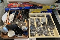 Silverware, utensils and foil