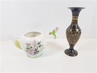 Porcelin Teapot/ Vase (x2)