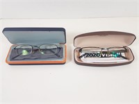 Pair of Reading Glasses w/Case (x2)